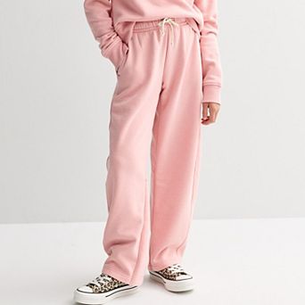 Girls 6-20 SO® Washed Fleece Barrel Pants in Regular & Plus Size