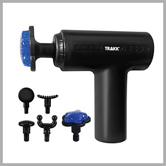 TRAKK Portable Massage Gun with Multiple Attachments