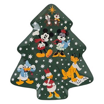 St. Nicholas Square® Disney's Mickey Mouse & Friends Tree Shaped Serving Plate