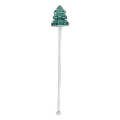 St. Nicholas Square® Tree Shape Acrylic Stir Sticks Set of 4