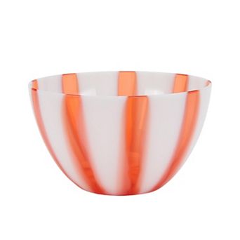 St. Nicholas Square® Peppermint Stripe Cereal Bowl