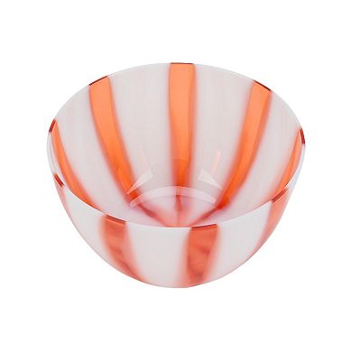St. Nicholas Square® Peppermint Stripe Cereal Bowl