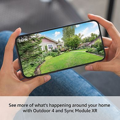 Blink 6-pk. Wireless Security Cameras with 400 ft. Range and Sync Module XR