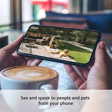 Blink Wireless Smart Security Camera 1080p HD with Two-Way Talk and Sync Module Core