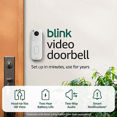 Blink HD Security Camera System with Two-Year Battery and Sync Module Core