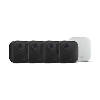 Blink 4 pk Wireless Security Cameras with 400 ft. Range and Sync Module XR