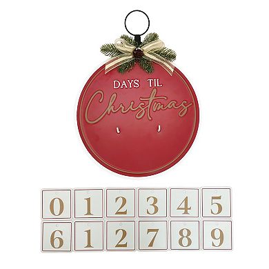 St. Nicholas Square Christmas Countdown Wall Decor