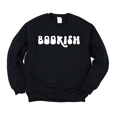 Bookish Retro - Women's Graphic Sweatshirt