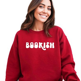 Bookish Retro - Women's Graphic Sweatshirt