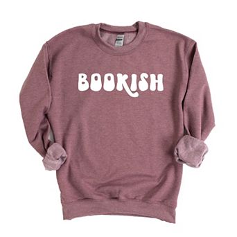 Bookish Retro - Women's Graphic Sweatshirt