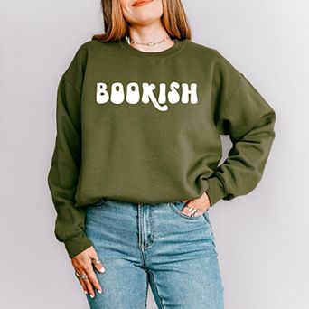 Bookish Retro - Women's Graphic Sweatshirt