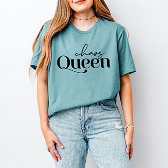 Chaos Queen - Women's Short Sleeve Graphic T-Shirt