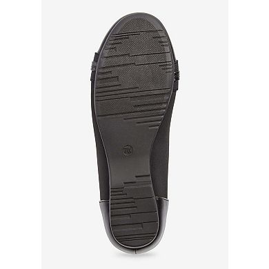 Avenue Women's Wide Width The Marlie Slip On Ballet Flat