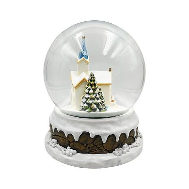Crosslight Church Snow Globe Table Decor