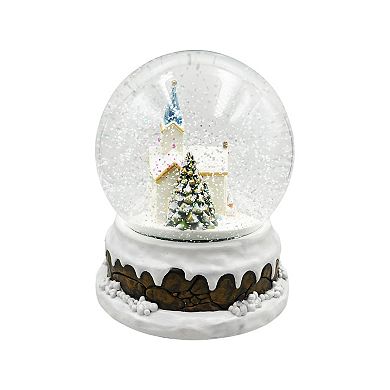 Crosslight Church Snow Globe Table Decor