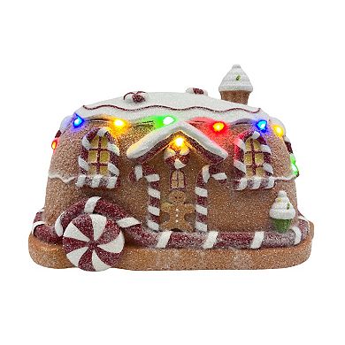 Crosslight Gingerbread Camper Light-Up Table Decor