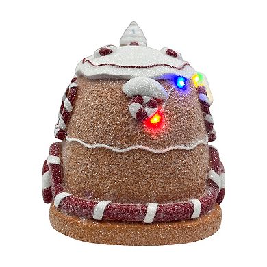 Crosslight Gingerbread Camper Light-Up Table Decor