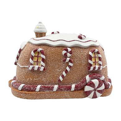 Crosslight Gingerbread Camper Light-Up Table Decor