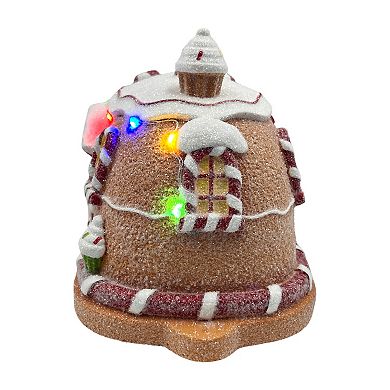 Crosslight Gingerbread Camper Light-Up Table Decor