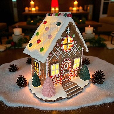 Crosslight Peppermint Hut Table Decor