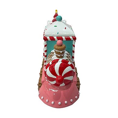 Crosslight Sweet Express Gingerbread Train Table Decor