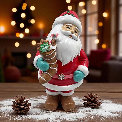Crosslight Santa Figurine Table Decor