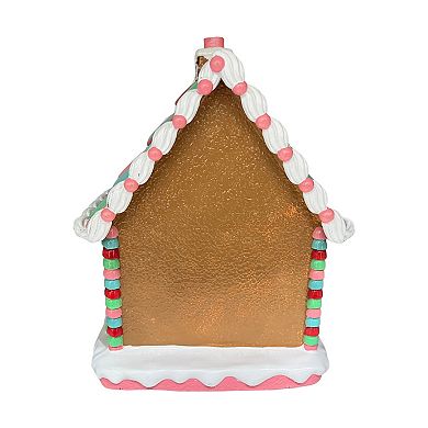 Crosslight Santa's Hut Gingerbread House Table Decor