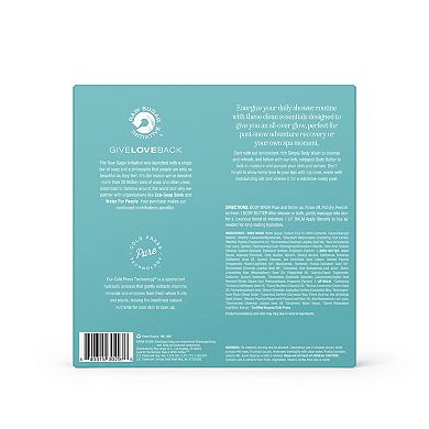 Raw Sugar Living Sugar & Spice 3-pc. Body Wash, Body Butter & Lip Balm Set