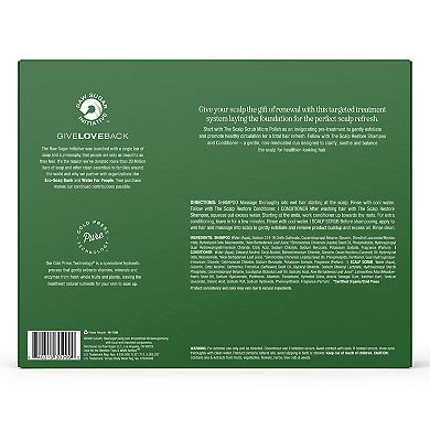 Raw Sugar Living Scalp Love Club 3-pc. Scalp Care Shampoo, Conditioner & Scrub Set