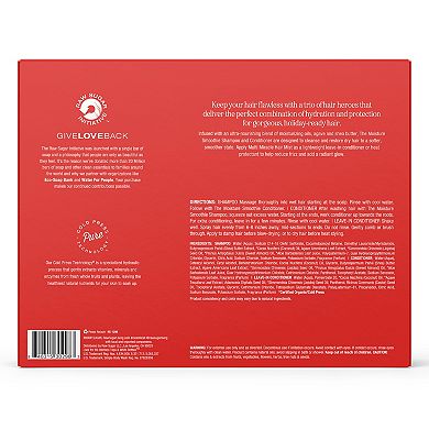 Raw Sugar Living Merry Mane 3-pc. Holiday Hair Essentials Set