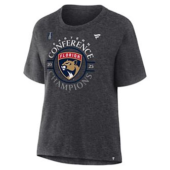 Women's Fanatics Florida Panthers 2025 Eastern Conference Champions Locker Room T-Shirt