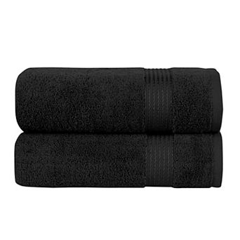 Elegant Comfort 2 Pack Premium Turkish Cotton Bath Towel Set, 27 x 54 inch