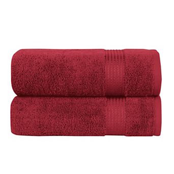 Elegant Comfort 2 Pack Premium Turkish Cotton Bath Towel Set, 27 x 54 inch