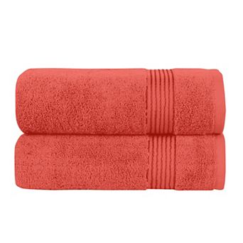 Elegant Comfort 2 Pack Premium Turkish Cotton Bath Towel Set, 27 x 54 inch