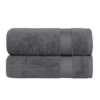 Elegant Comfort 2 Pack Premium Turkish Cotton Bath Towel Set, 27 x 54 inch