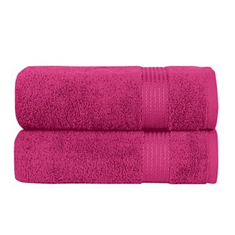 Elegant Comfort 2 Pack Premium Turkish Cotton Bath Towel Set, 27 x 54 inch