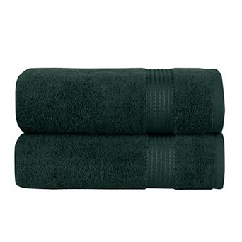 Elegant Comfort 2 Pack Premium Turkish Cotton Bath Towel Set, 27 x 54 inch