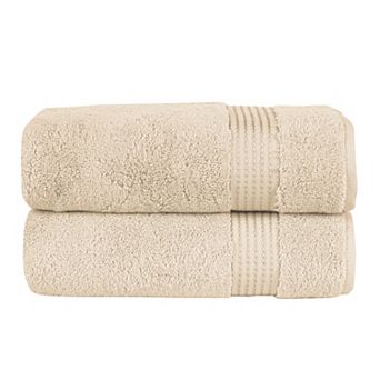 Elegant Comfort 2 Pack Premium Turkish Cotton Bath Towel Set, 27 x 54 inch