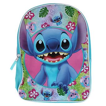 U.P.D., INC Kids Lilo & Stitch Tropical 15 Inch Backpack