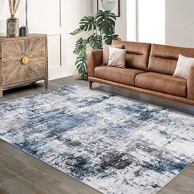 Area Rugs Washable Large Modern Abstract Living Room Soft Anti Skid Carpets Abstract-Wake Up