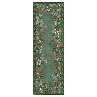 Area Rugs Washable Large Modern Abstract Soft Living Room Anti Skid Carpets -Flowers and Butterflies