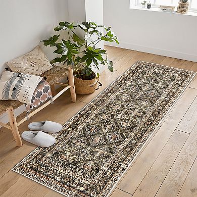 Area Rugs Washable Large Modern Abstract Soft Living Room Anti Skid Carpets Tradition-Deep Intention