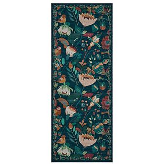 Area Rugs Washable Modern Abstract Soft Living Room Anti Skid Carpets Modern-Brilliant floral scent