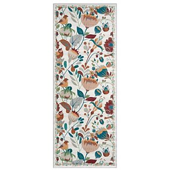 Area Rugs Washable Modern Abstract Soft Living Room Anti Skid Carpets Modern-Brilliant floral scent