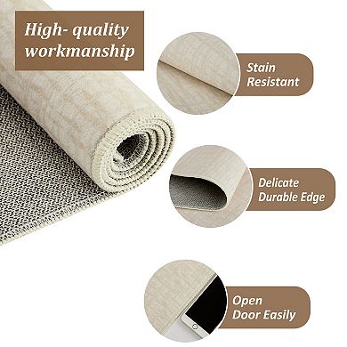 Area Rugs Washable Large Modern Abstract Soft Living Room Anti Skid Carpets Modern-unlimited scenery