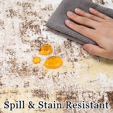 Area Rugs Washable Modern Abstract Living Room Soft Anti Skid Carpets Abstract-The Glorious Years