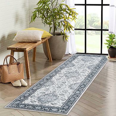 Area Rugs Washable Modern Abstract Soft Living Room Anti Skid Carpets Persia-graceful impression