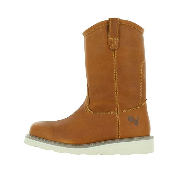 Berrendo 10” Wellington Soft Toe Work Boots for Men Safety