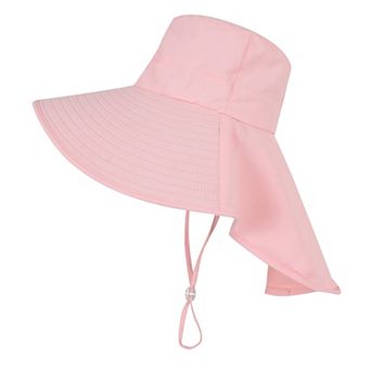 Women's Ponytail Sun Hat Wide Brim Sun Hat with Flap Packable Adjustable Summer Beach Hat