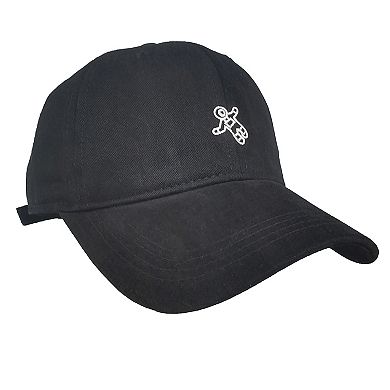 Women's Embroidered Baseball Cap Low Bun Snowflake Fleece Velvet Mesh Trucker Hat